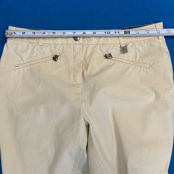 Thomas Cook Equestrian Women's white asparagus Full Seat Riding Pants 30 or 9/10 - Picture 7 of 12
